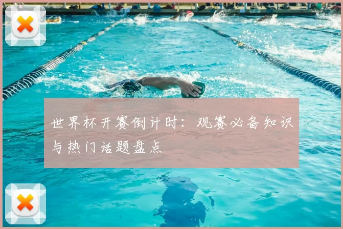 世界杯开赛倒计时：观赛必备知识与热门话题盘点
