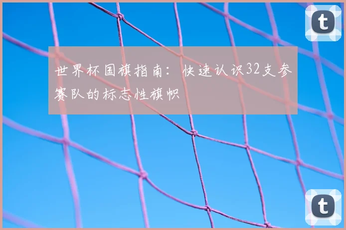 世界杯国旗指南：快速认识32支参赛队的标志性旗帜